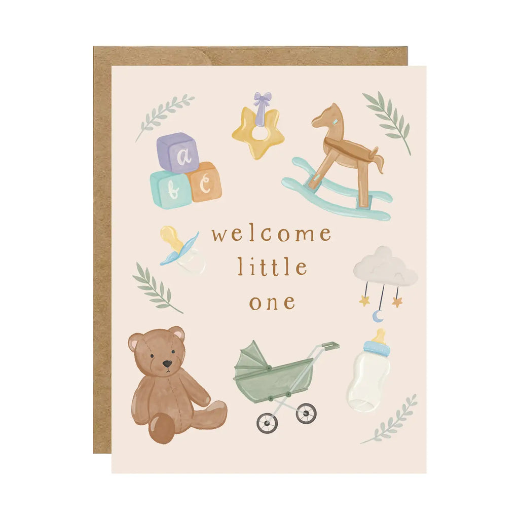 WELCOME LITTLE ONE CARD