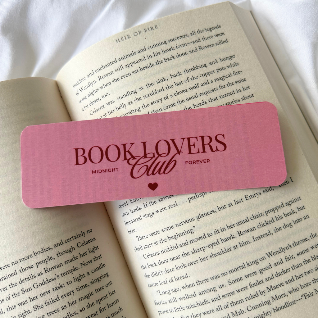 BOOK LOVERS CLUB BOOKMARK
