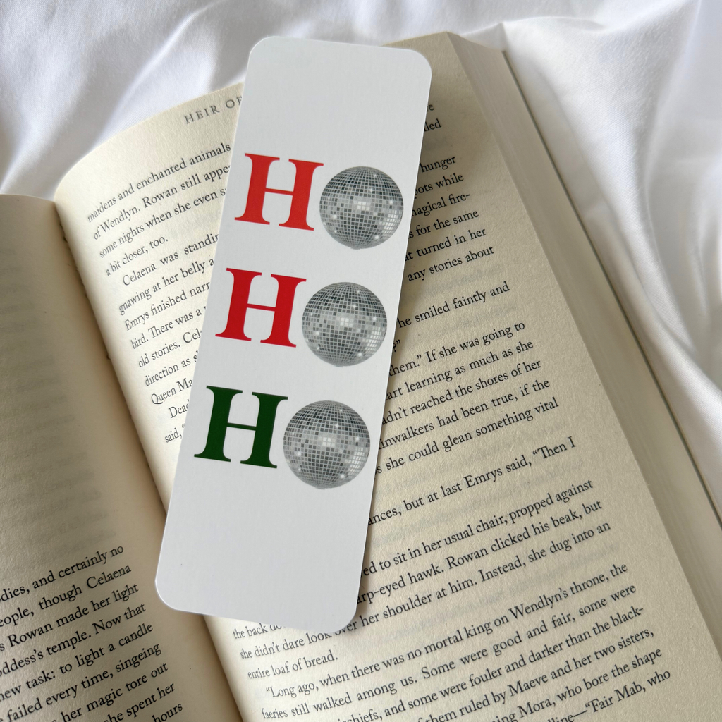 HO HO HO DISCO BOOKMARK