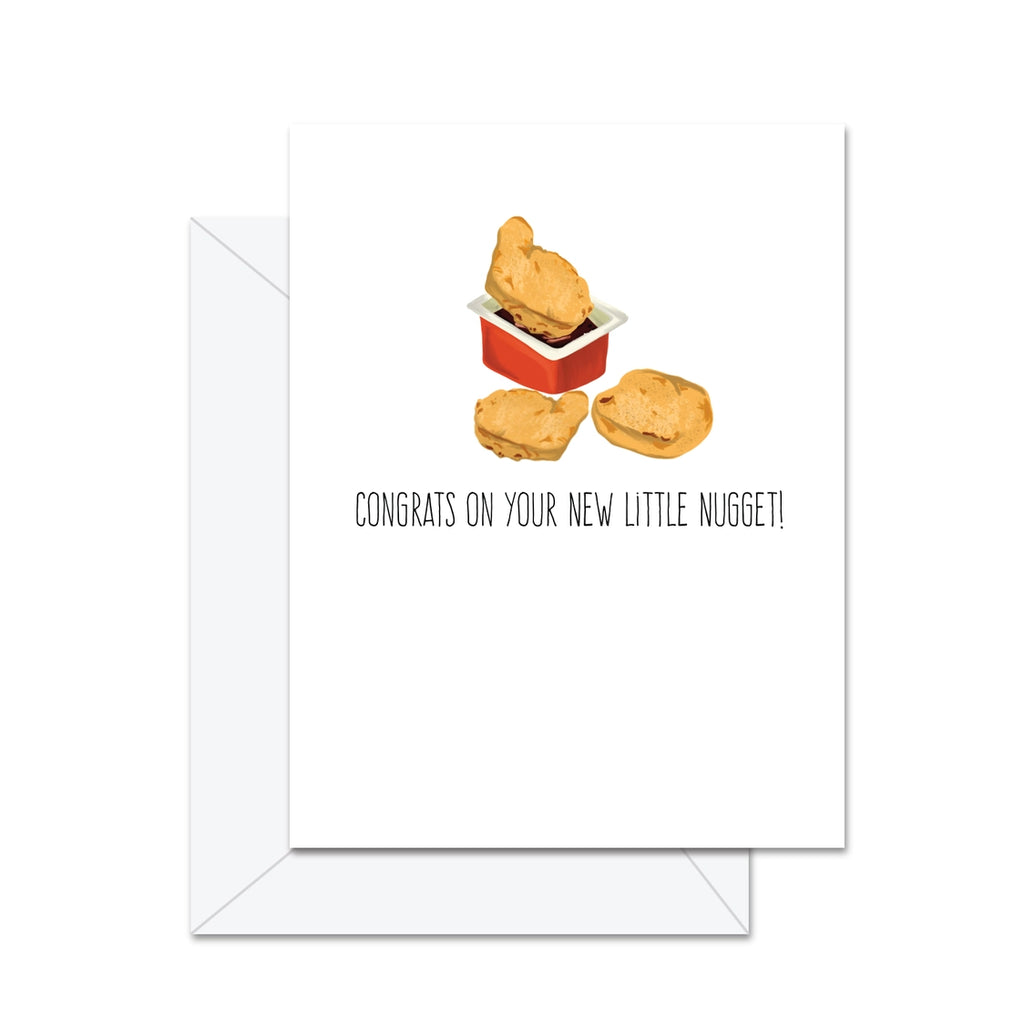 CONGRATS ON YOUR LITTLE NUGGET CARD