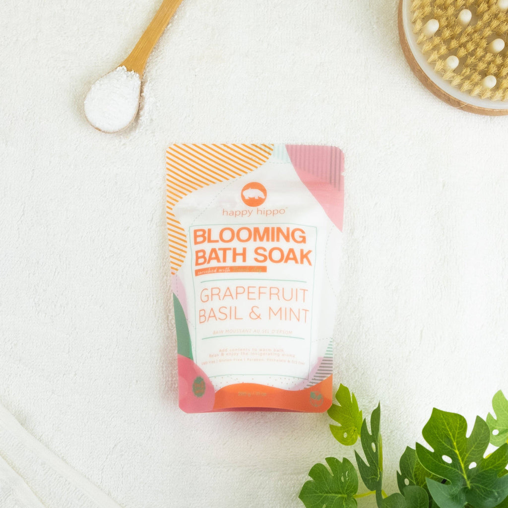 GRAPEFRUIT BASIL & MINT BLOOMING BATH SOAK 200g