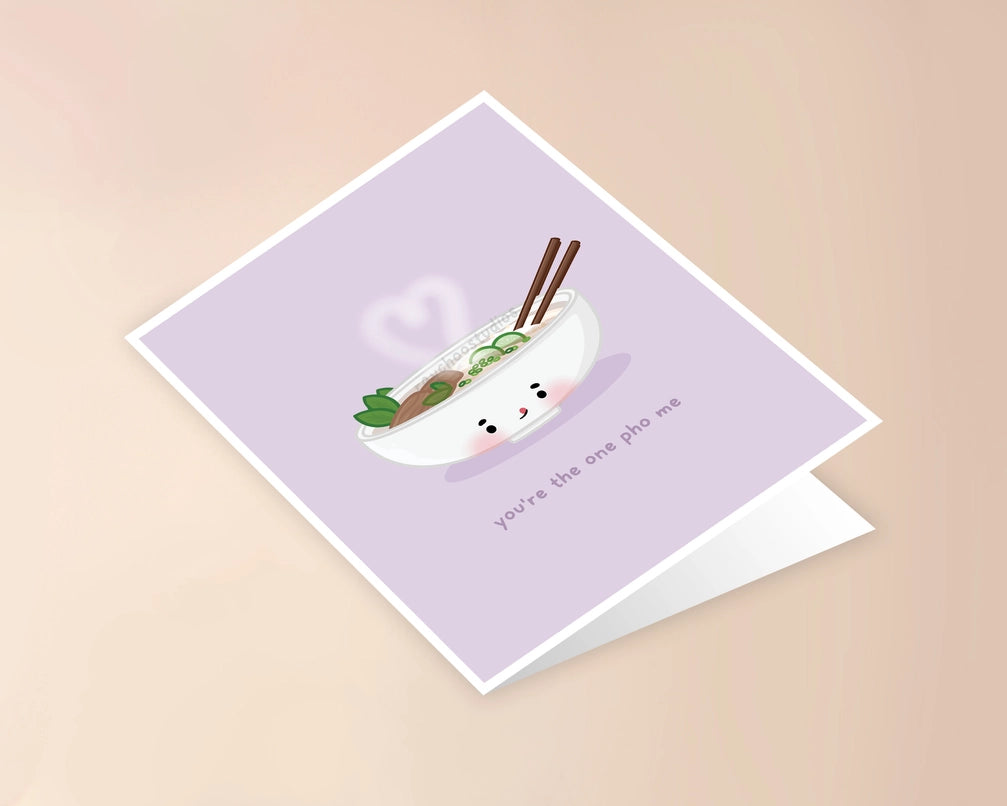 YOU'RE THE ONE PHO ME CARD