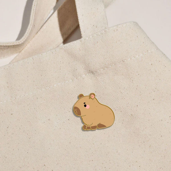 CAPYBARA ENAMEL PIN - 2