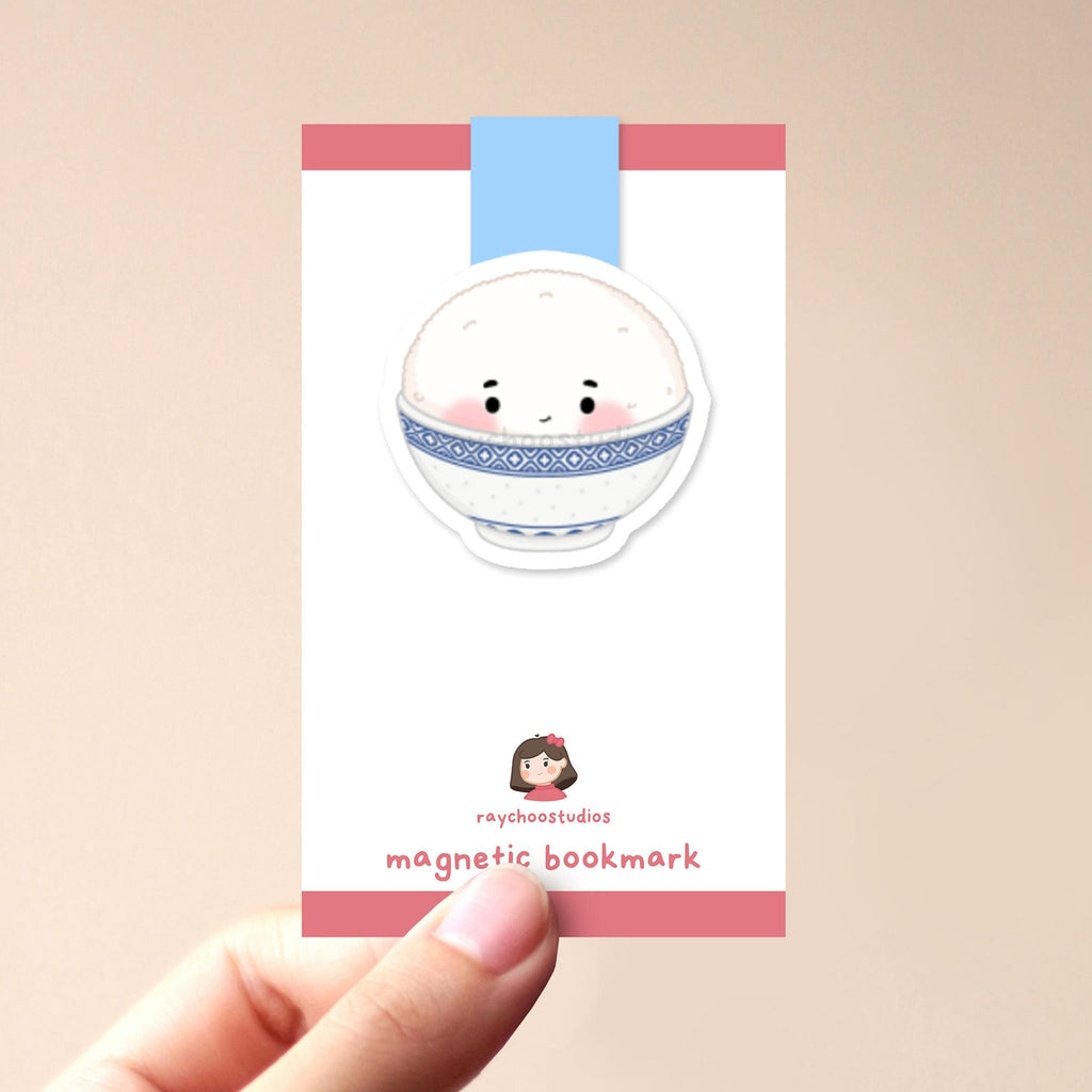 RICE BOWL MAGNETIC BOOKMARK - 1