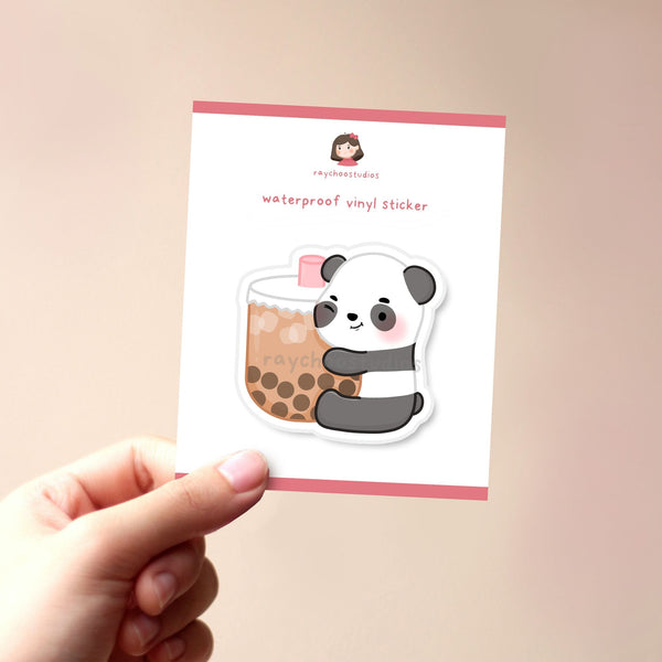 CHOOBY X BOBA LOVE VINYL STICKER - 2
