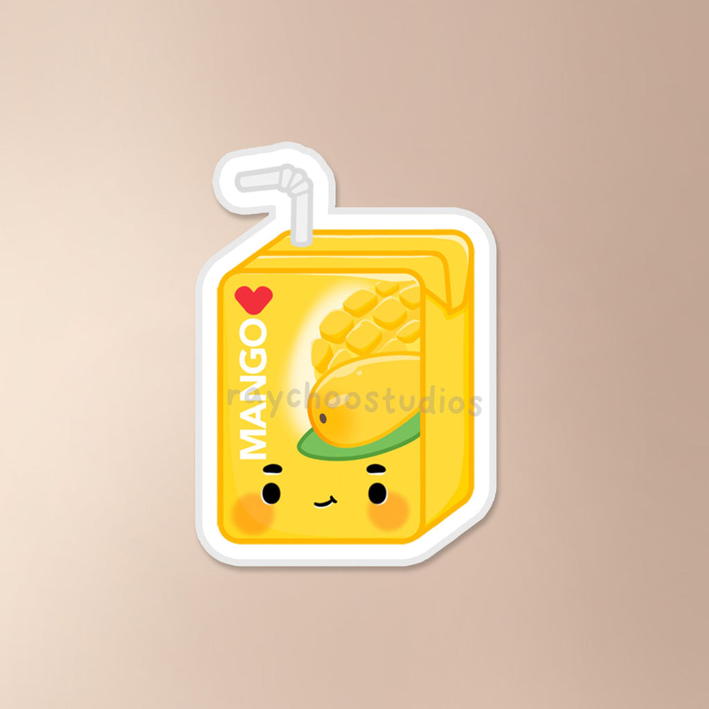 MANGO DRINK VINYL STICKER - 1