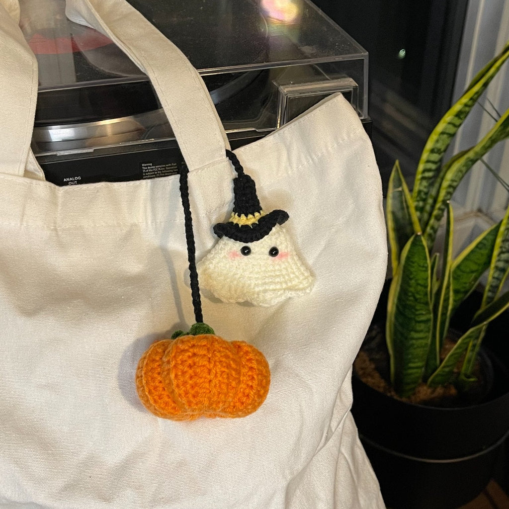 Pumpkin and Ghost Decor - 1