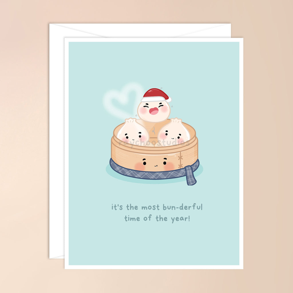 IT'S THE MOST BUN-DERFUL TIME OF THE YEAR HOLIDAY CARD - 1