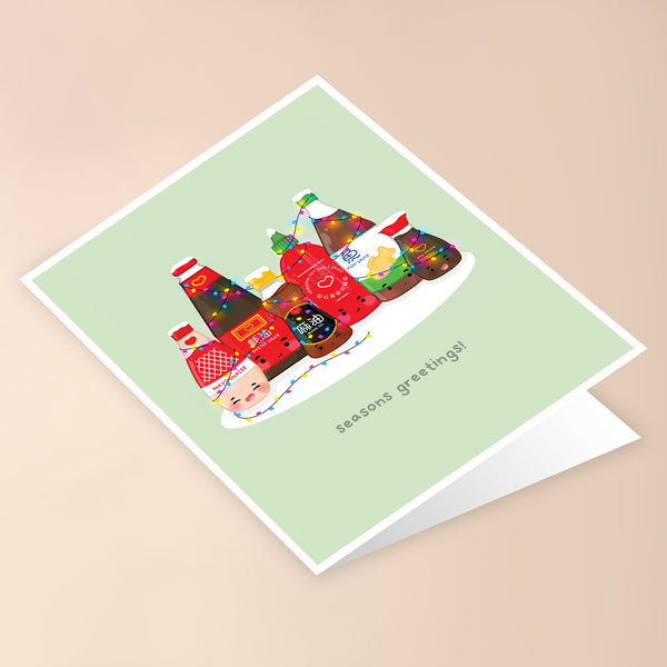 SEASONS GREETINGS HOLIDAY CARD - 2