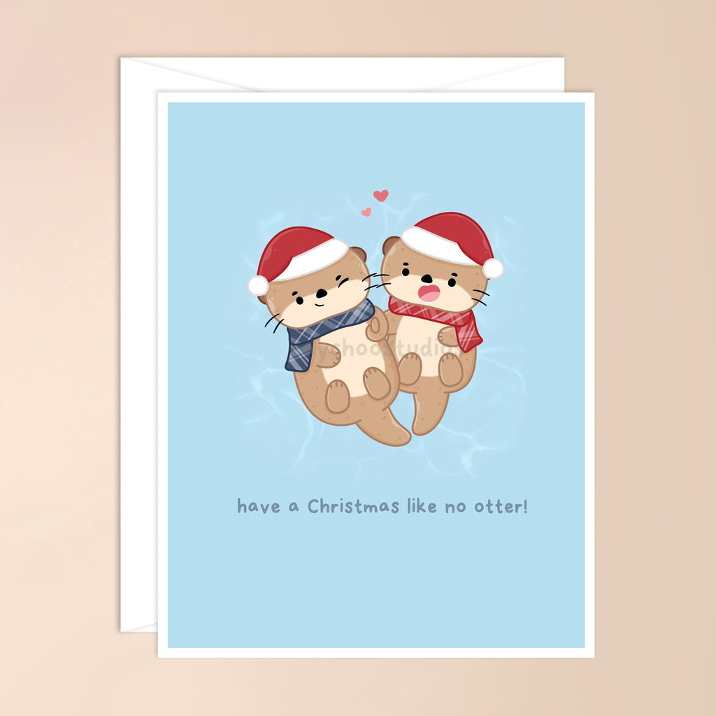 HAVE A HOLIDAY LIKE NO OTTER HOLIDAY CARD - 1
