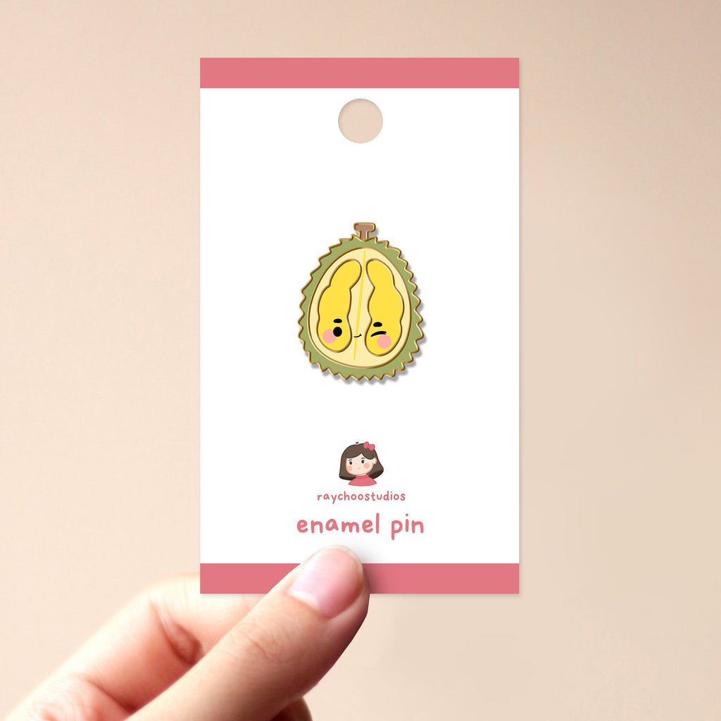 DURIAN ENAMEL PIN - 1