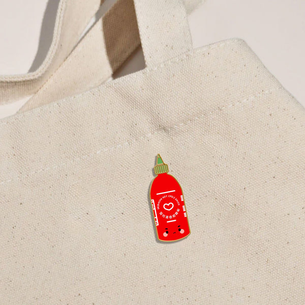 SRIRACHA ENAMEL PIN - 2