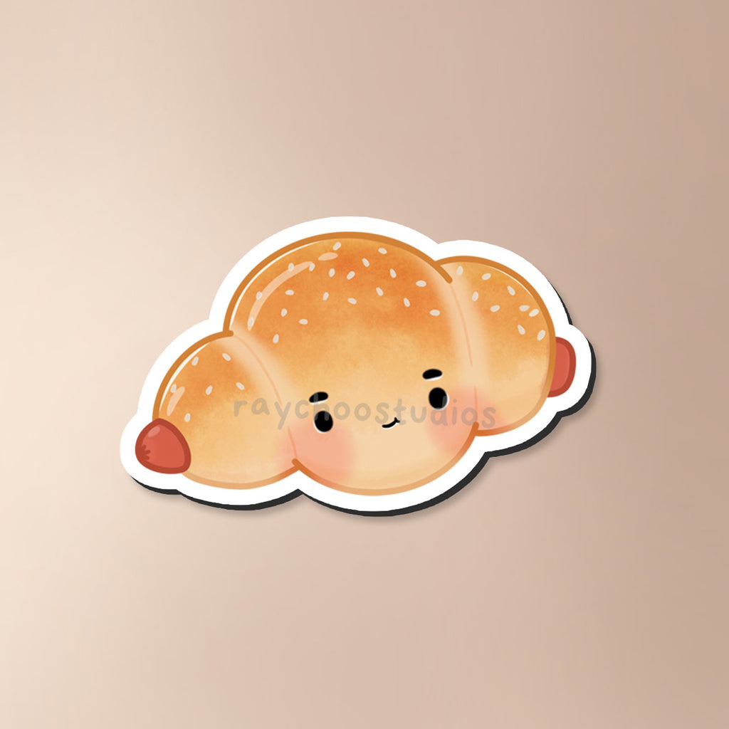 HOT DOG BUN FRIDGE MAGNET - 1