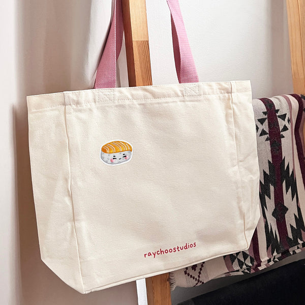SALMON NIGIRI EMBROIDERY PATCH - 2