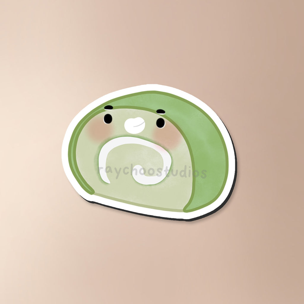 SWISS ROLL - MATCHA FRIDGE MAGNET - 1