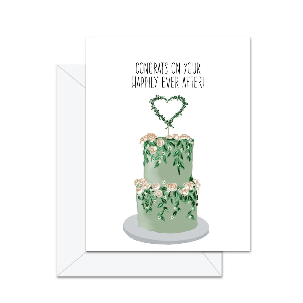 CONGRATS ON YOUR HAPPILY EVER AFTER CARD