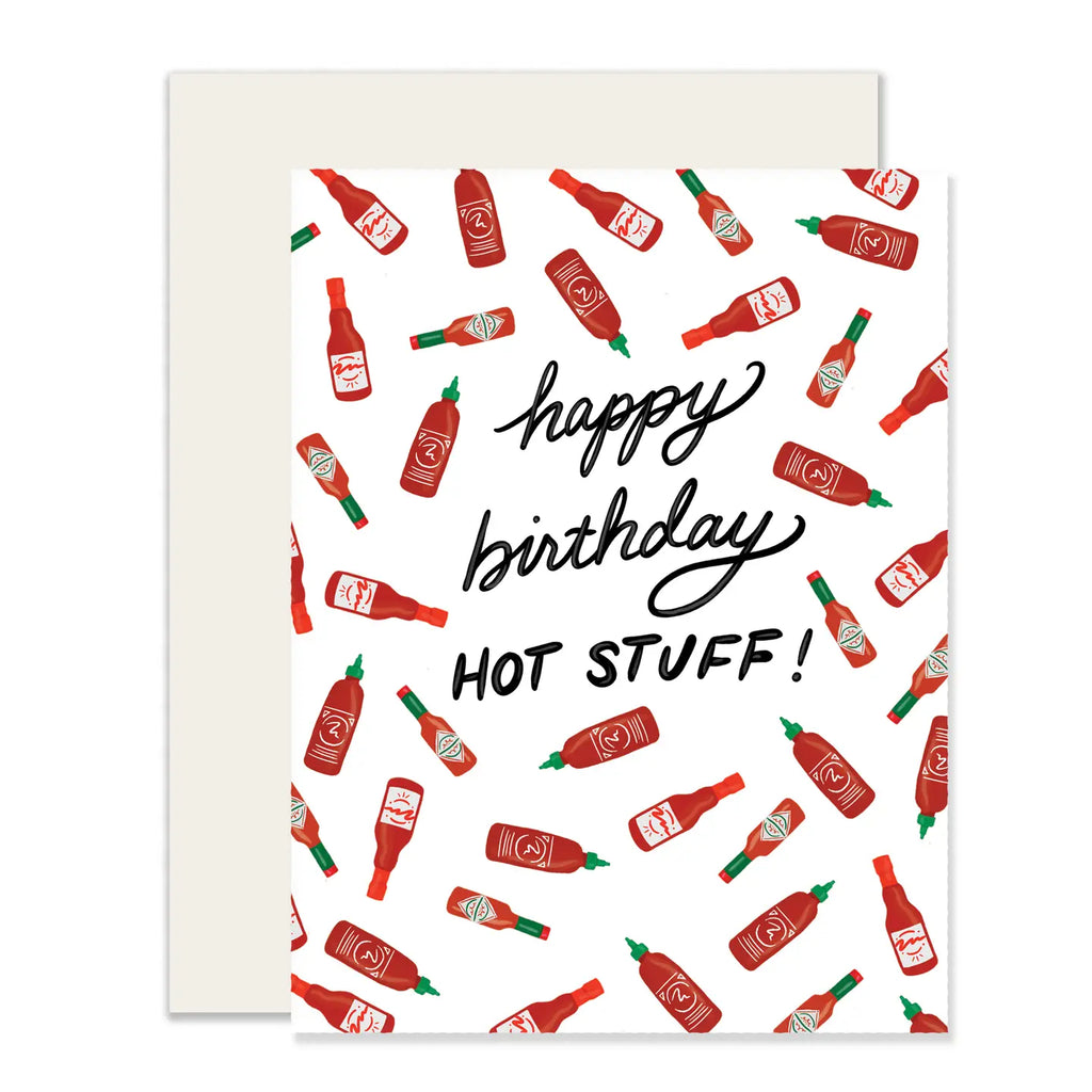 HAPPY BIRTHDAY HOT STUFF CARD