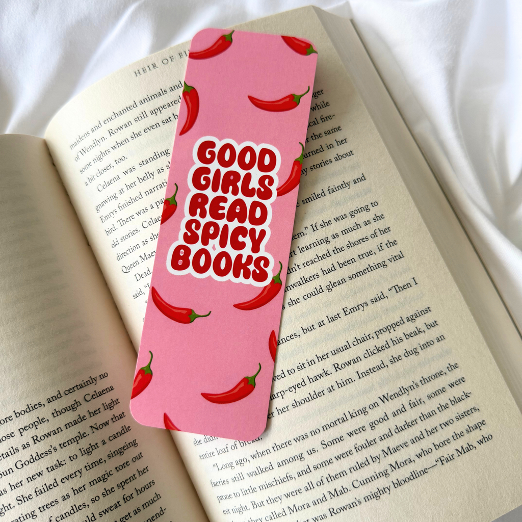 GOOD GIRLS READ SPICY BOOKS BOOKMARK