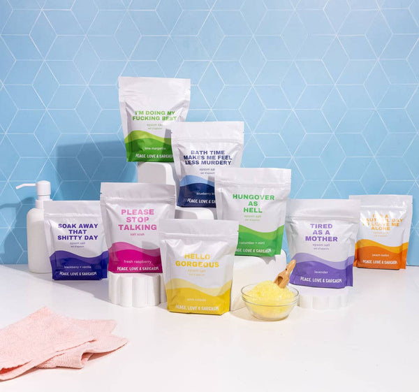 PLEASE STOP TALKING EPSOM SALT BATH SOAK