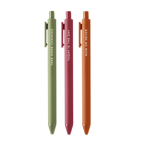 MORE CHANCES PENS - 3 PACK
