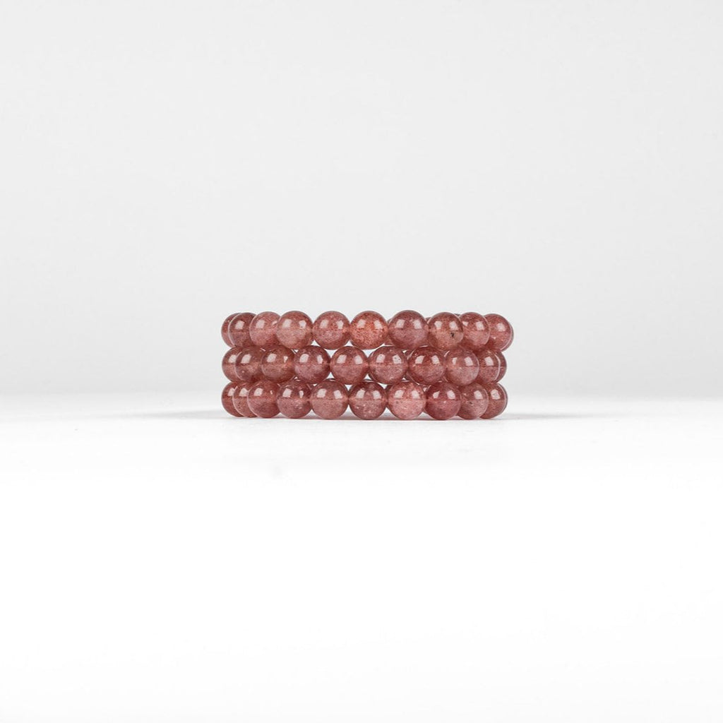STRAWBERRY QUARTZ BRACELET