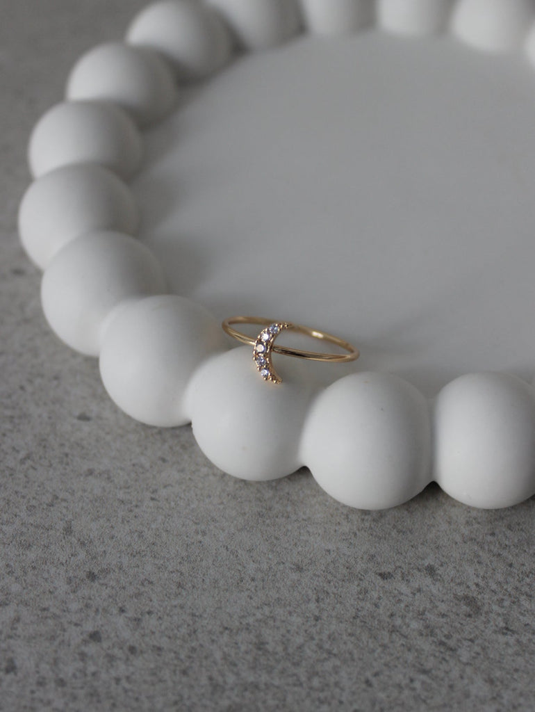 GOLD PLATED ON BRASS RING