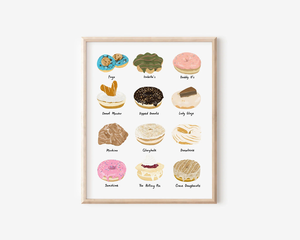 TORONTO DONUT PRINT