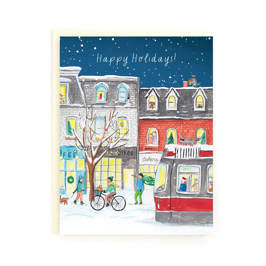HOLIDAY TORONTO QUEEN STREET CARD