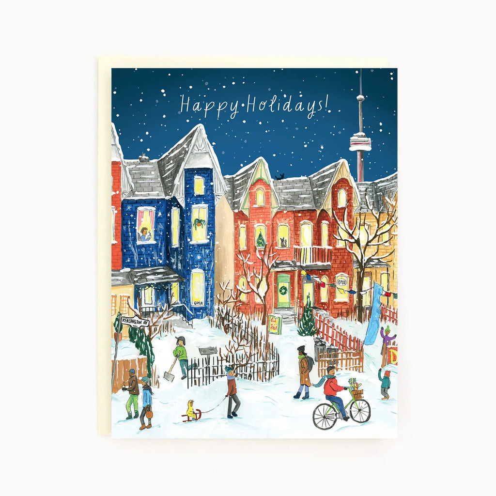HOLIDAY KENSINGTON MARKET CARD