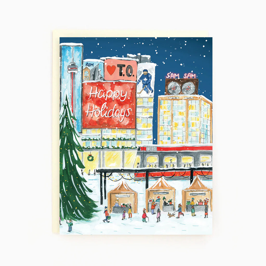 TORONTO YONGE & DUNDAS HOLIDAY CARD