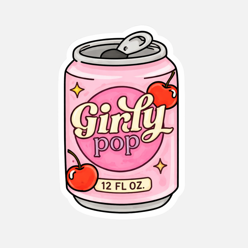 GIRLY POP STICKER