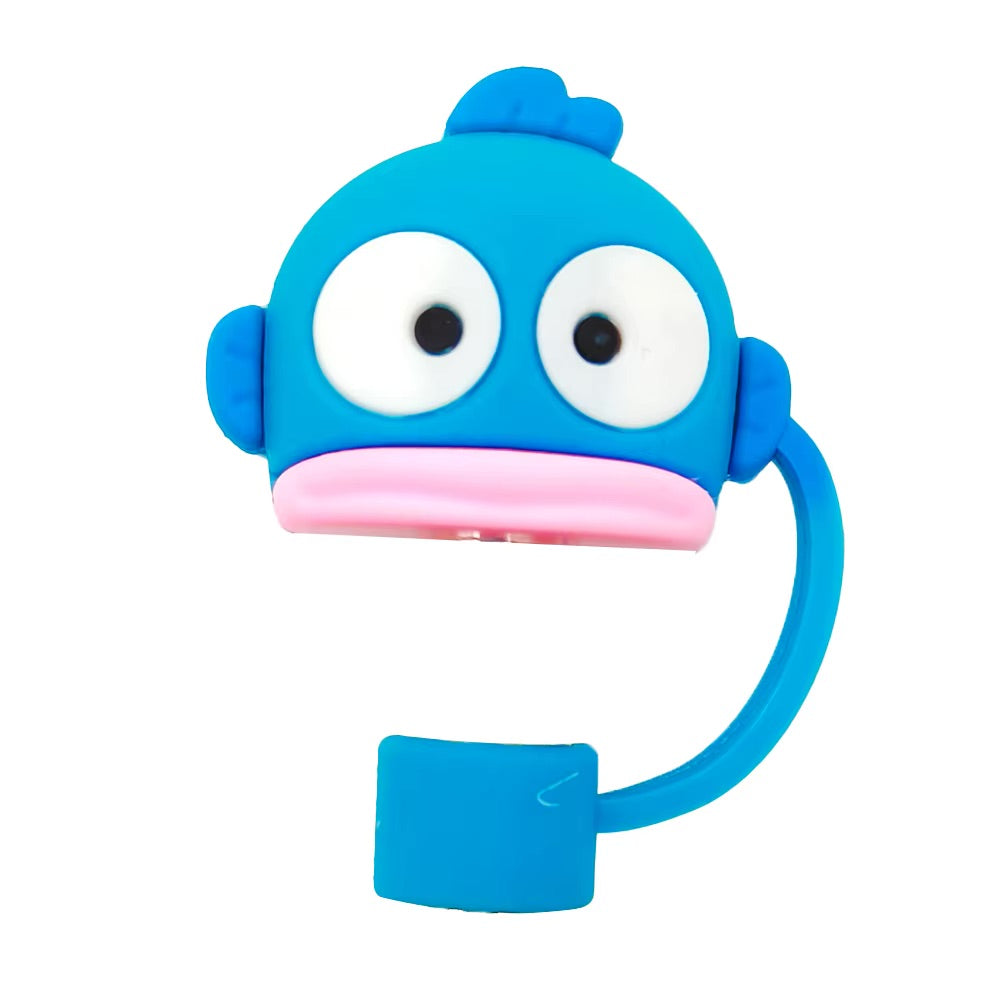 BLUE HANGYODON FISH STRAW CAP