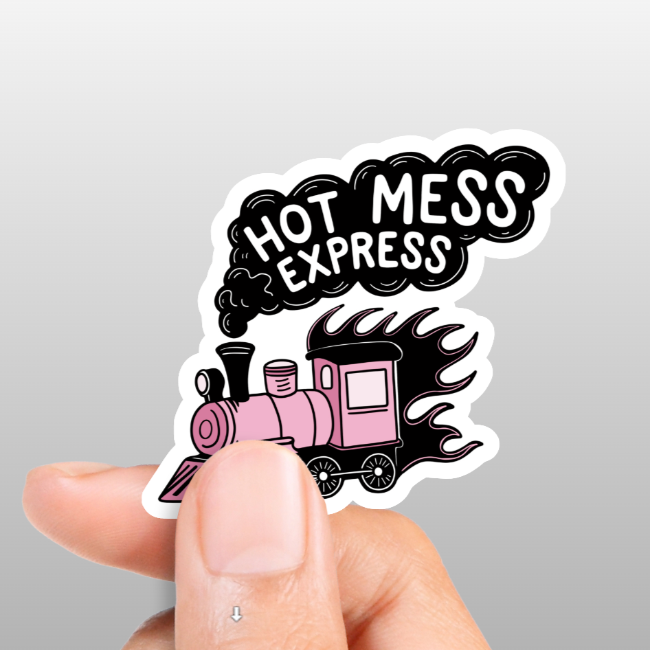 HOT MESS EXPRESS STICKER