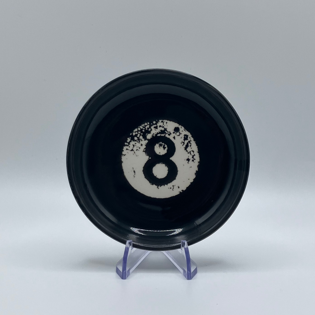 8 BALL JEWELRY TRINKET TRAY