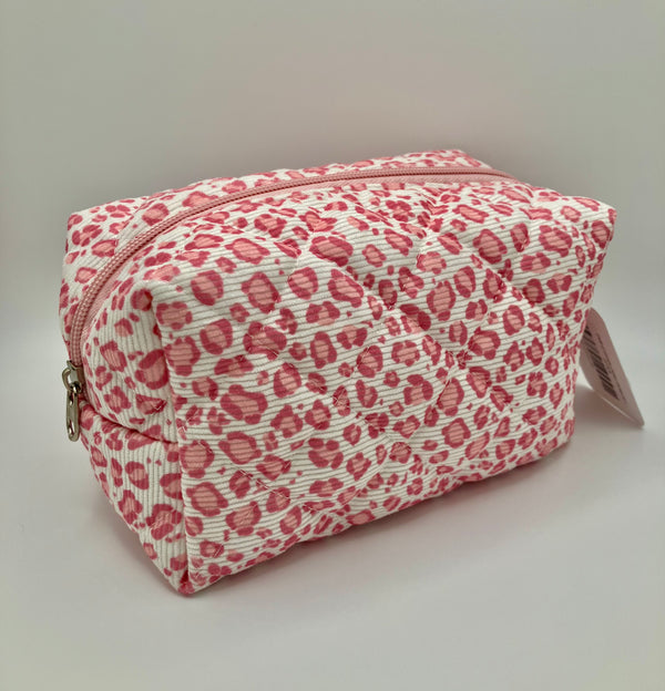 LEOPARD PRINT MAKEUP BAG