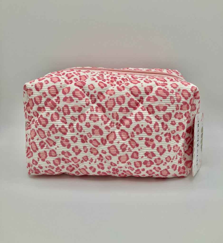 LEOPARD PRINT MAKEUP BAG
