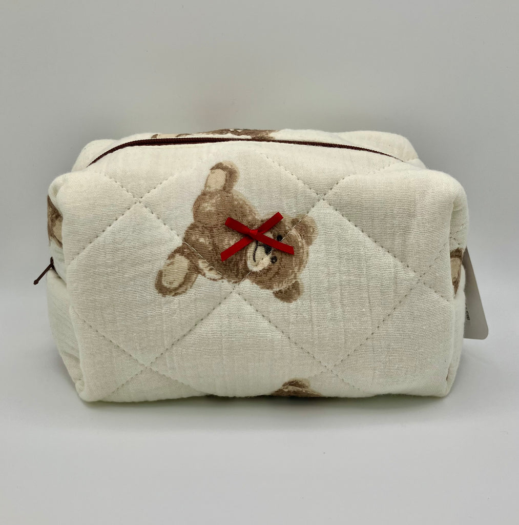 BIG TEDDY BEAR MAKEUP BAG