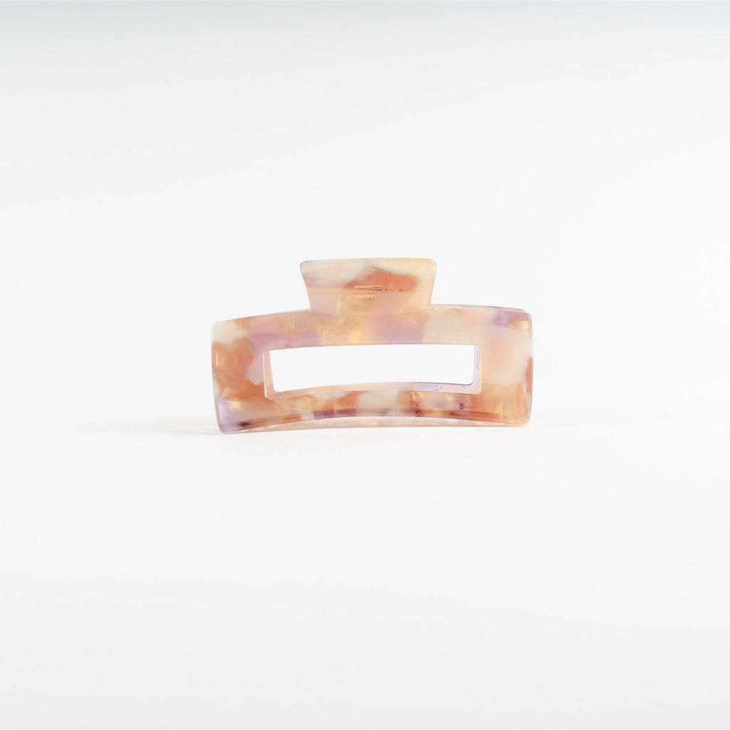 XL ACETATE CLAW CLIP - IRIDESCENT PURPLE
