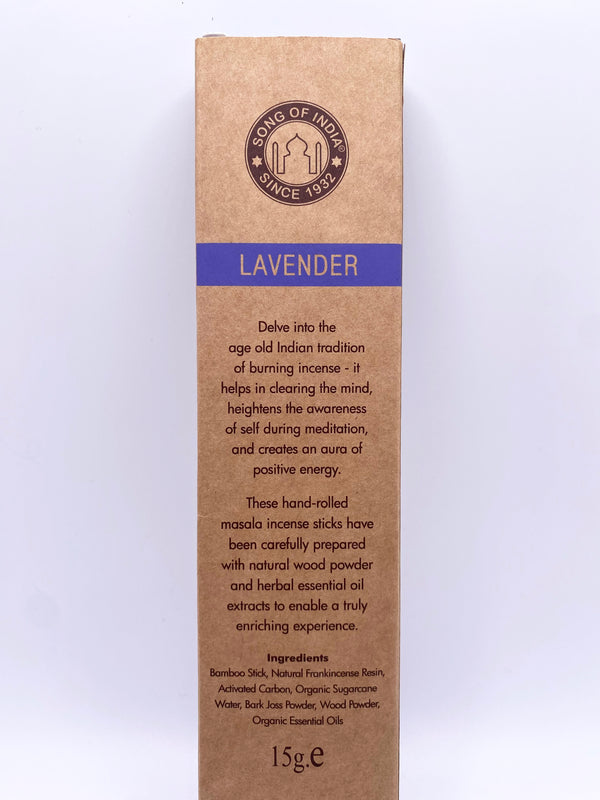 ORGANIC INCENSE STICKS - LAVENDER