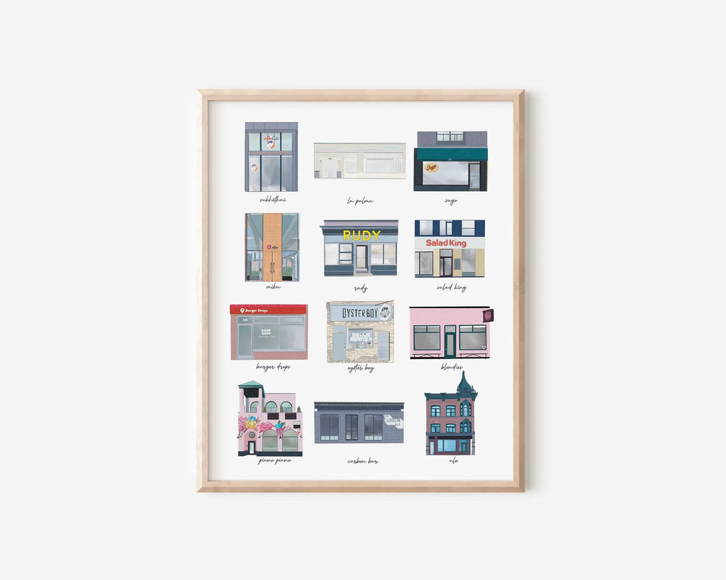 TORONTO MUST EATS PRINT