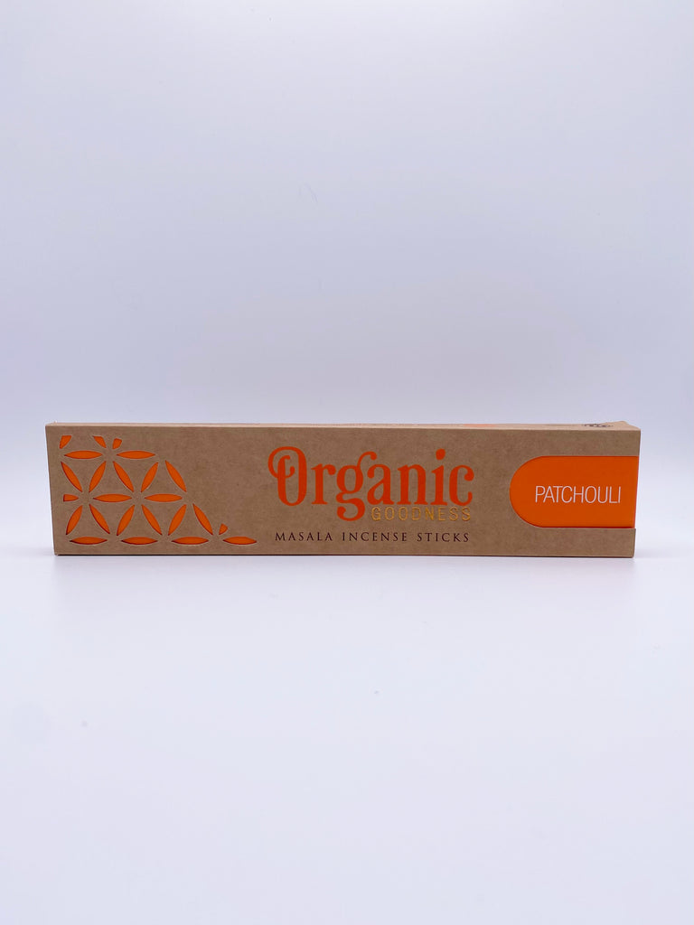 ORGANIC INCENSE STICKS - PATCHOULI