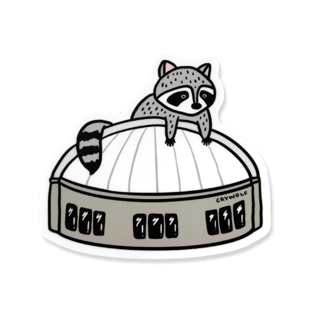 ROGERS CENTRE RACOON STICKER