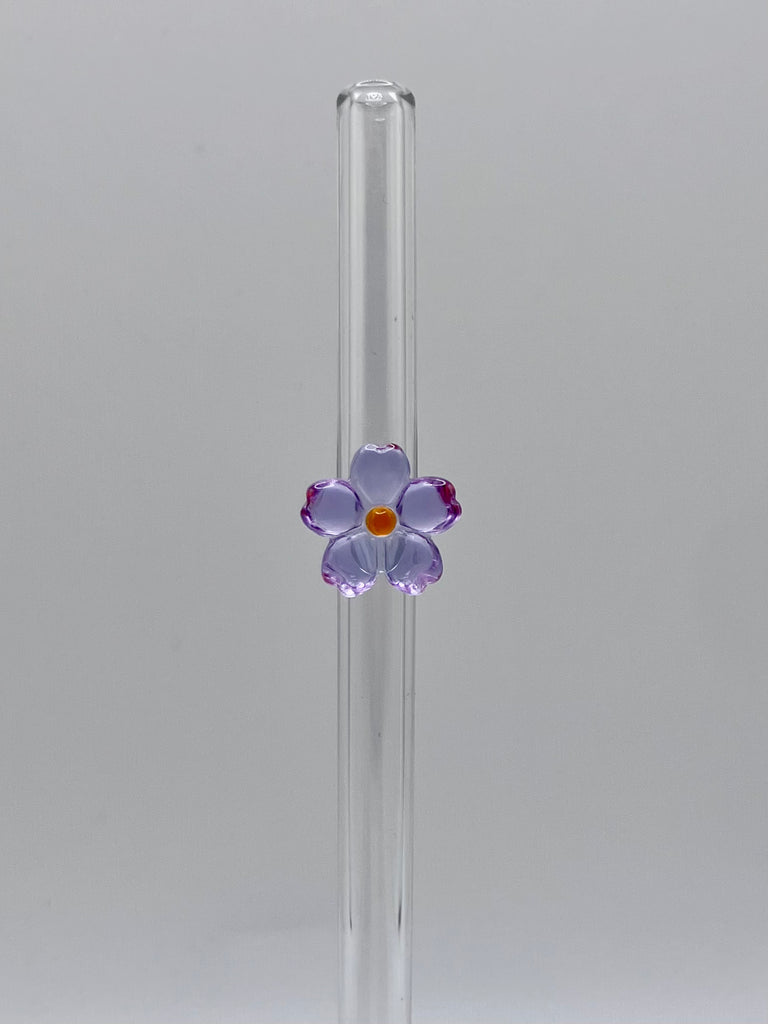 FLOWER GLASS STRAWS