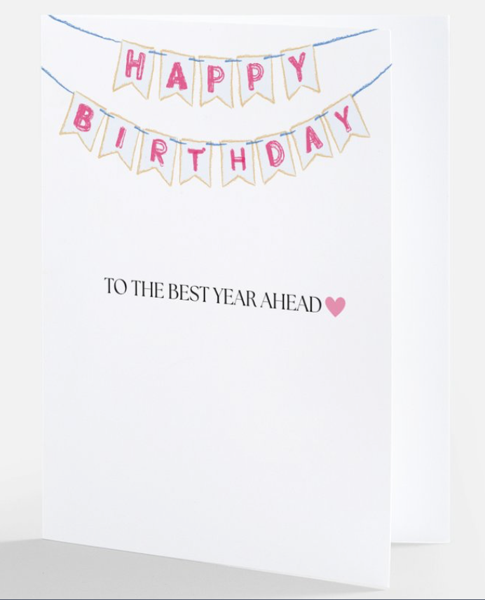 HAPPY BIRTHDAY TO THE BEST YEAR AHEAD
