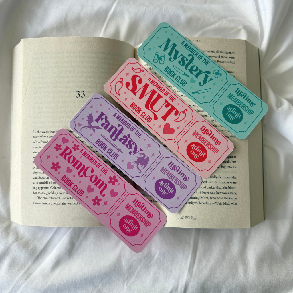 FANTASY BOOK CLUB BOOKMARK