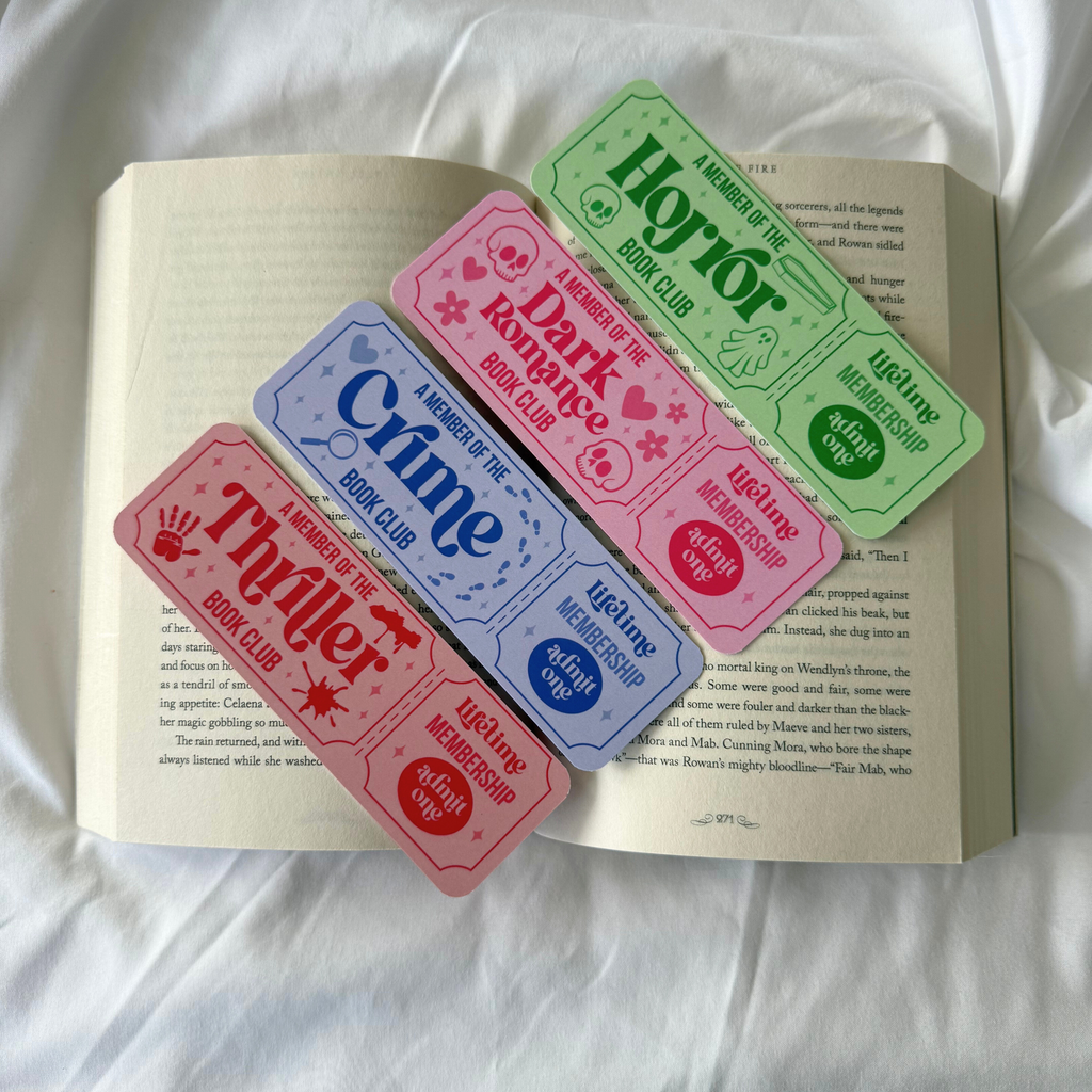 DARK ROMANCE BOOK CLUB BOOKMARK