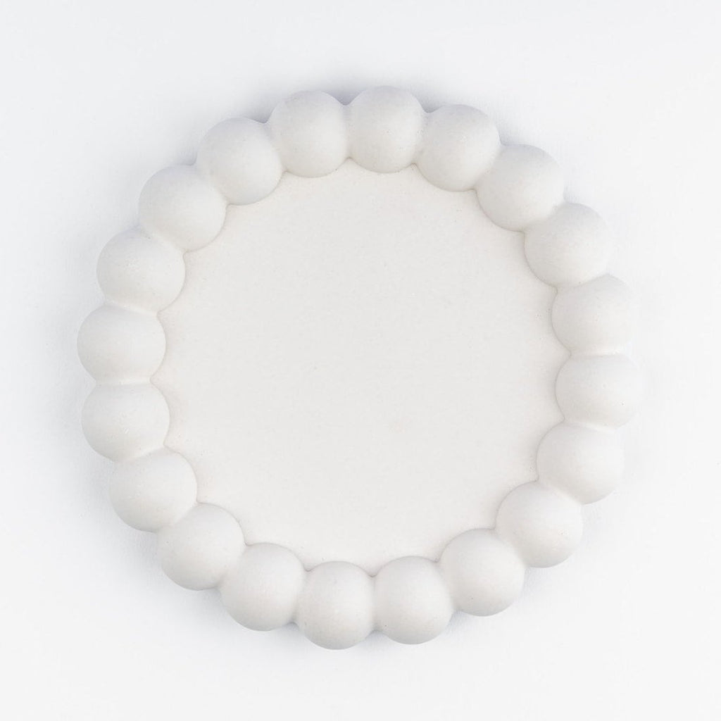 CIRCLE JESMONITE TRAY