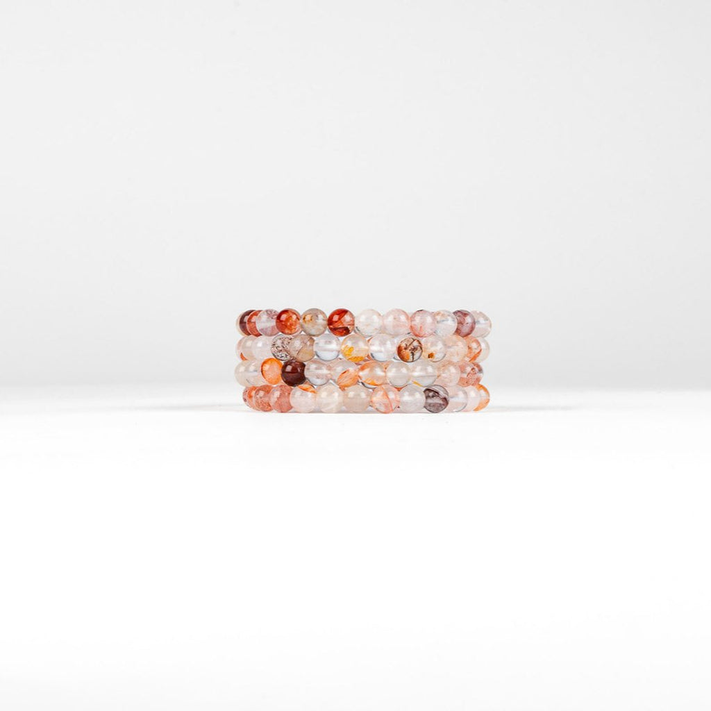 RED PHANTOM QUARTZ BRACELET