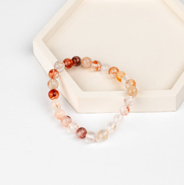 RED PHANTOM QUARTZ BRACELET