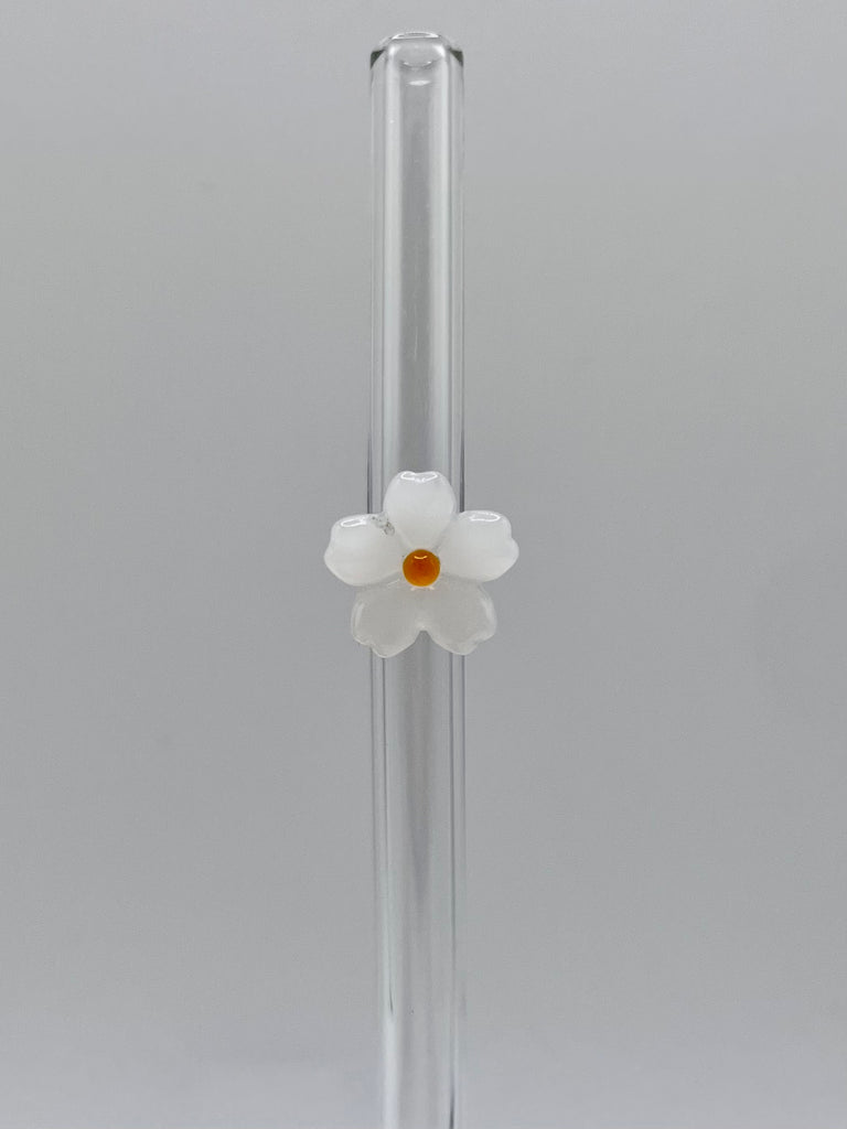 FLOWER GLASS STRAWS